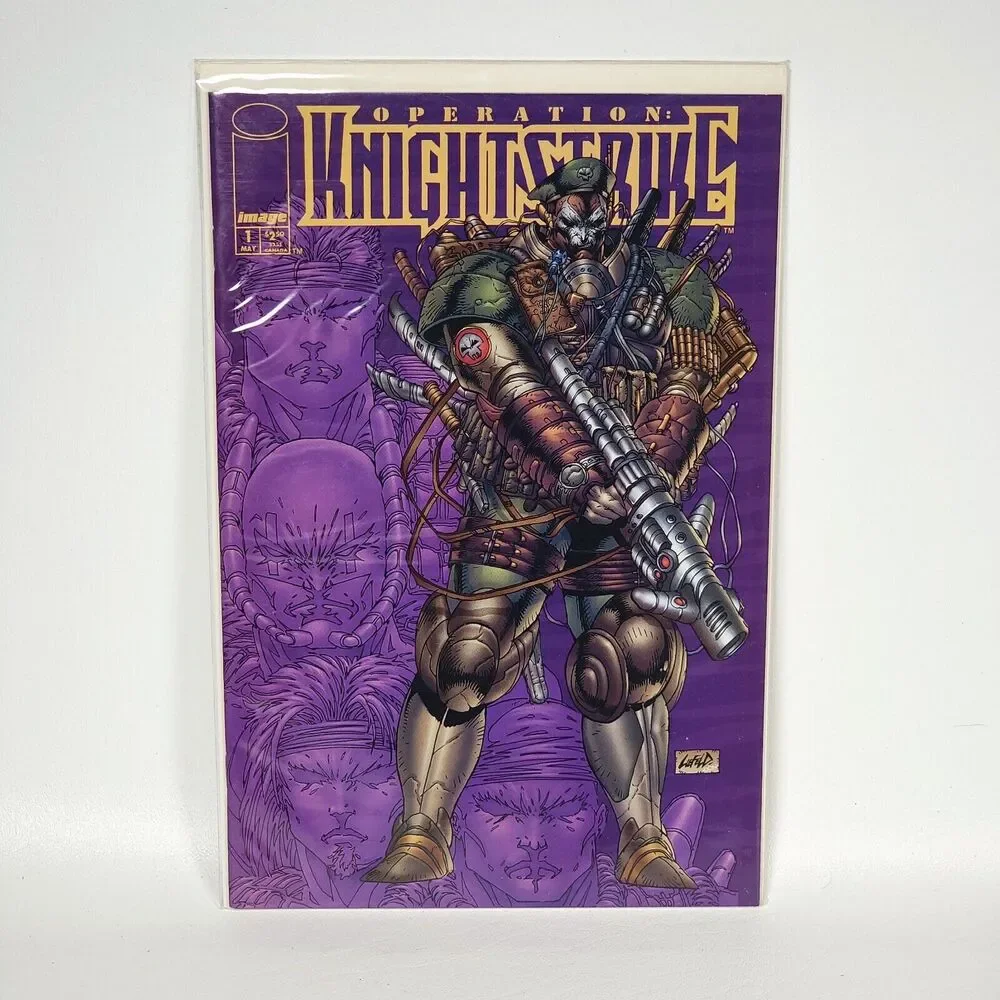 Knightstrike Operation Numbers 1, 2, 3, & Variant Cover 1 by Image‎ Comics 1995
